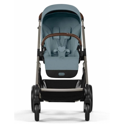 Cybex Wózek Spacerowy Balios S Lux Stormy Blue Rama Taupe