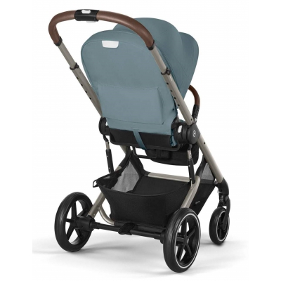 Cybex Wózek Spacerowy Balios S Lux Stormy Blue Rama Taupe