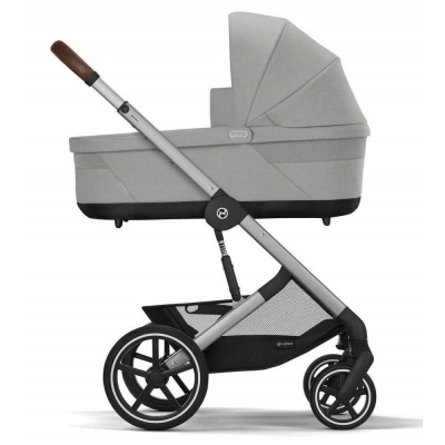 Cybex Balios S Lux Stone Grey Głęboko Spacerowy 2w1 Rama Silver
