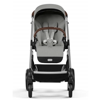 Cybex Wózek Spacerowy Balios S Lux Stone Grey Silver Frame