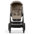 Cybex Wózek Spacerowy Balios S Lux Almond Beige Srebrna Rama