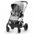 Cybex Wózek Spacerowy Balios S Lux Lava Grey Srebrna Rama