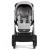 Cybex Wózek Spacerowy Balios S Lux Lava Grey Srebrna Rama