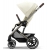 Cybex Balios S Lux Seashell Beige Głęboko Spacerowy 2w1 Rama Taupe