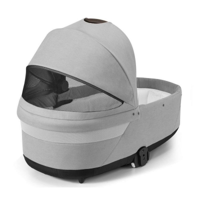 Cybex Balios S Lux Lava Grey Głęboko Spacerowy 2w1 Srebrna Rama