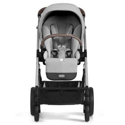 Cybex Balios S Lux Lava Grey Głęboko Spacerowy 2w1 Srebrna Rama