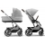 Cybex Balios S Lux Lava Grey Głęboko Spacerowy 2w1 Srebrna Rama