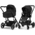 Cybex Balios S Lux Moon Black Głęboko Spacerowy 2w1 Czarna Rama