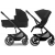 Cybex Balios S Lux Moon Black Głęboko Spacerowy 2w1 Czarna Rama