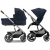 Cybex Balios S Lux Ocean Blue Głęboko Spacerowy 2w1 Srebrna Rama