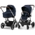 Cybex Balios S Lux Ocean Blue Głęboko Spacerowy 2w1 Srebrna Rama