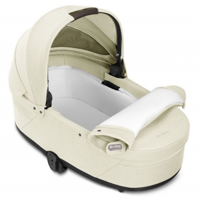 Cybex Balios S Lux Seashell Beige Głęboko Spacerowy 2w1 Rama Taupe