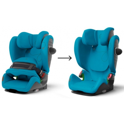 Cybex Fotelik Samochodowy Pallas G i-Size Beach Blue 9-50 kg