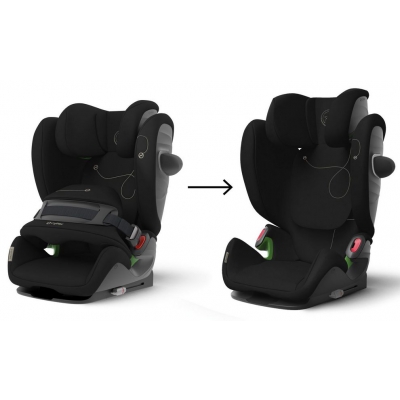 Cybex Fotelik Samochodowy Pallas G i-Size Moon Black 9-50kg