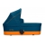 Cybex Gondola COT S Tropical Blue do Wózka Balios S