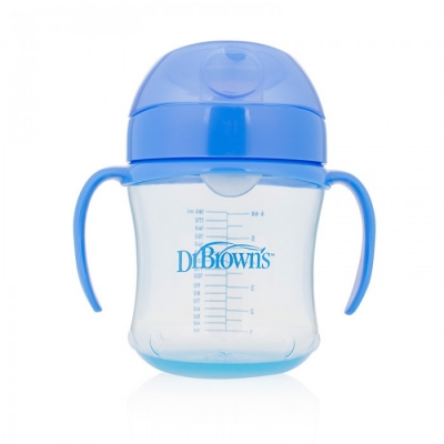 Kubek Niekapek Miękki Ustnik 180ml. TC61001 Dr Brown's