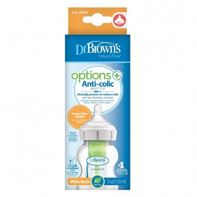 Butelka Szeroka Szyjka 150ml OPTIONS+ WB51600 Dr Brown's