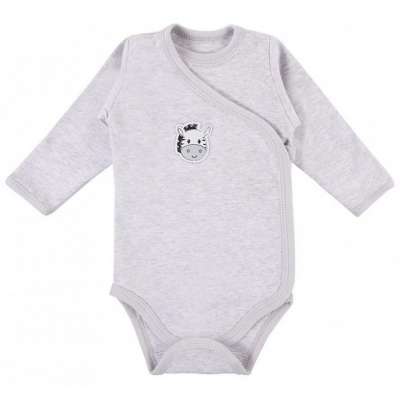 Body Kopertowe Baby Love Szare rozmiar 50 / Eevi