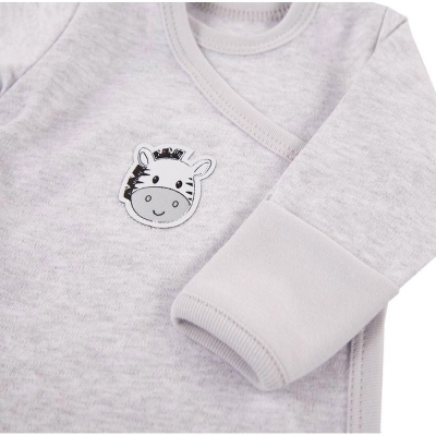 Body Kopertowe Baby Love Szare rozmiar 50 / Eevi