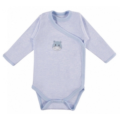 Body Kopertowe z Długim Rękawem  BABY LOVE Niebieskie rozmiar 50 / Eevi