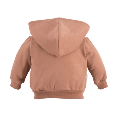 Dziecięca Bluza C&B z Kapturem i Uszkami Beżowa rozmiar 92 cm Eevi