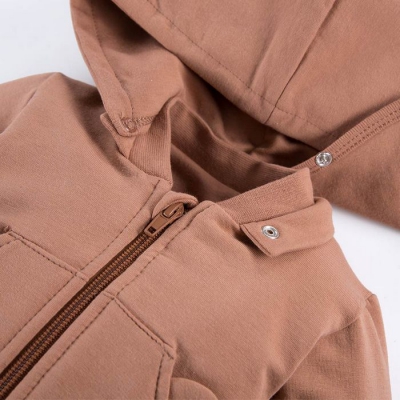 Dziecięca Bluza C&B z Kapturem i Uszkami Beżowa rozmiar 92 cm Eevi