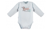Body Chłopięce LAZY DAYS Niebieskie rozmiar 74 / Eevi