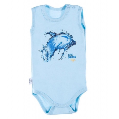 Body Chłopięce Ramiączka LITTLE CHAMPION rozmiar 68 Eevi / Ewa Klucze