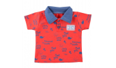 T-Shirt Polo LITTLE SAILOR Czerwony rozmiar 74 Eevi / Ewa Klucze