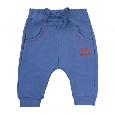 Spodnie Dresowe LITTLE SAILOR Niebieskie rozmiar 68 Eevi