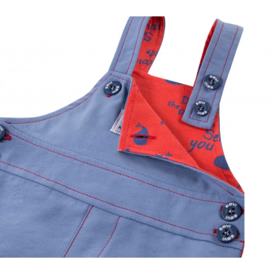 Ogrodniczki LITTLE SAILOR Niebieskie rozmiar 74 Eevi / Ewa Klucze