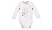 Body Rozpinane z Długim Rękawem Mellow Białe ​​​​​​​rozmiar 50 / Eevi