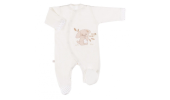 Pajac NEWBORN Ecru rozmiar 50 Eevi / Ewa Klucze