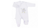 Pajac NEWBORN Biały rozmiar 50 Eevi / Ewa Klucze