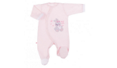 Pajac NEWBORN Różowy rozmiar 50 Eevi / Ewa Klucze