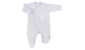 Pajac NEWBORN Szary rozmiar 50 Eevi / Ewa Klucze