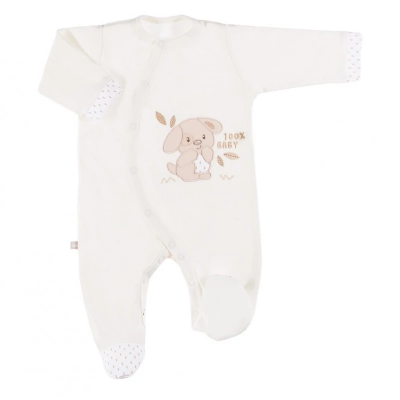 Pajac NEWBORN Ecru rozmiar 50 Eevi / Ewa Klucze