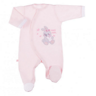 Pajac NEWBORN Różowy rozmiar 62 Eevi / Ewa Klucze
