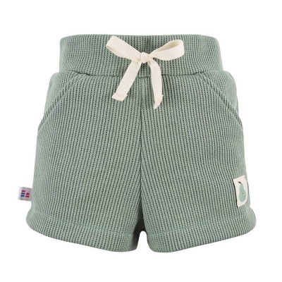 Szorty Dziecięce z Wafelka Pearfect Zielone rozmiar 074 cm Eevi