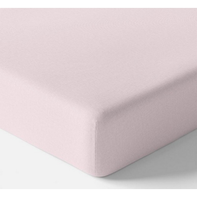 Prześcieradło Bawełniane z gumką Jasny Róż rozmiar 60x120cm. Eevi