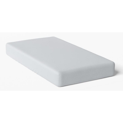 Prześcieradło Bawełniane z gumką Jasno Szare rozmiar 60x120cm. Eevi