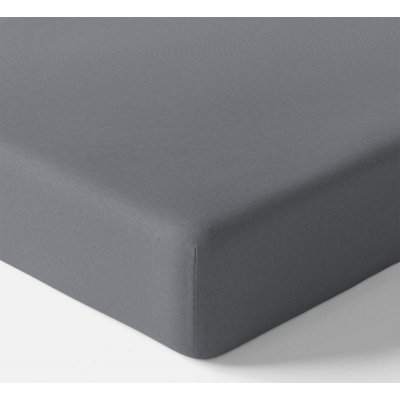 Prześcieradło Bawełniane z gumką Ciemno Szare rozmiar 60x120cm. Eevi
