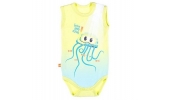 Body Na  Ramiączkach SUMMER TIME Żółte rozmiar 98 / Eevi