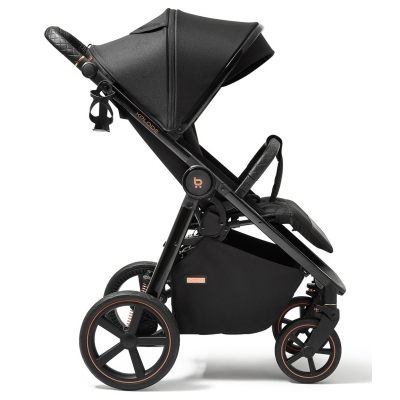 Future Design Wózek Spacerowy Xplode Chrome Jet Black