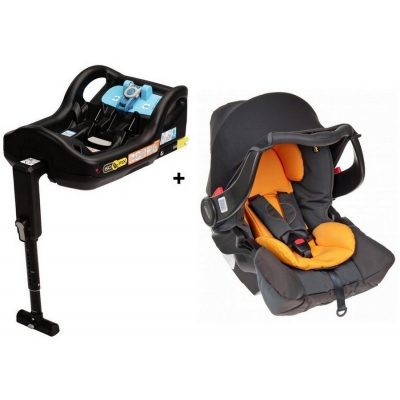Baza IsoFix Snugsafe + Fotelik Snugfix 0-13kg. kolor Storm / Graco