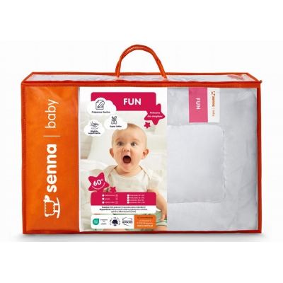 Senna Baby Komplet Kołdra i Poduszka Fun 100 x 135 cm.
