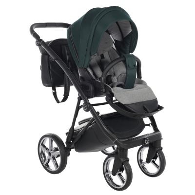 Junama AIR V2 kolor 04 Green Wózek Dziecięcy + Fotelik Kite 3w1