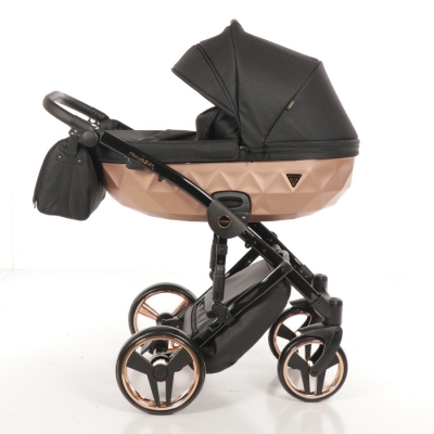 Wózek Dziecięcy 3w1 JUNAMA MIRROR SATIN kolor 02