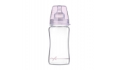 Butelka Szklana DIAMOND GLASS 250 ml Baby Shower 74/204 Girl LOVI