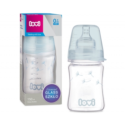 Butelka Szklana DIAMOND GLASS 150 ml Botanic 74/105 LOVI